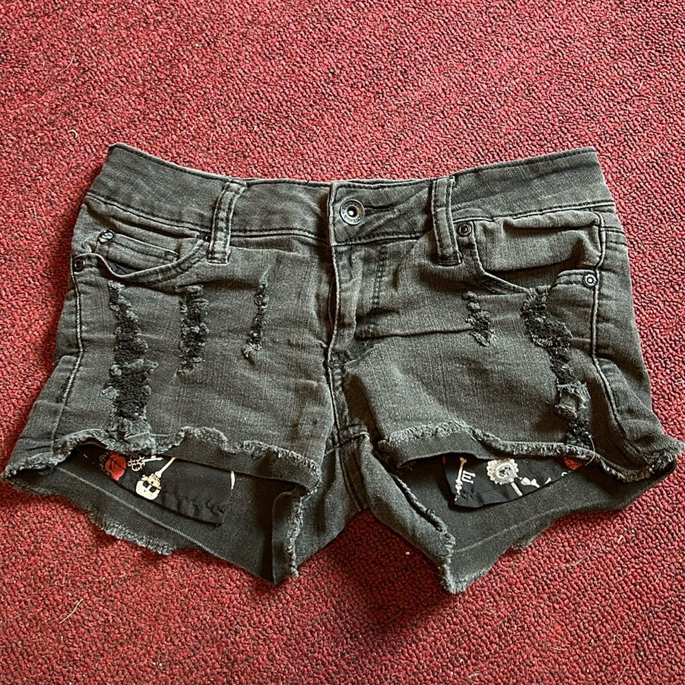 Woman’s black shorts